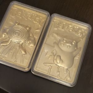 Pokemon Gold Cards